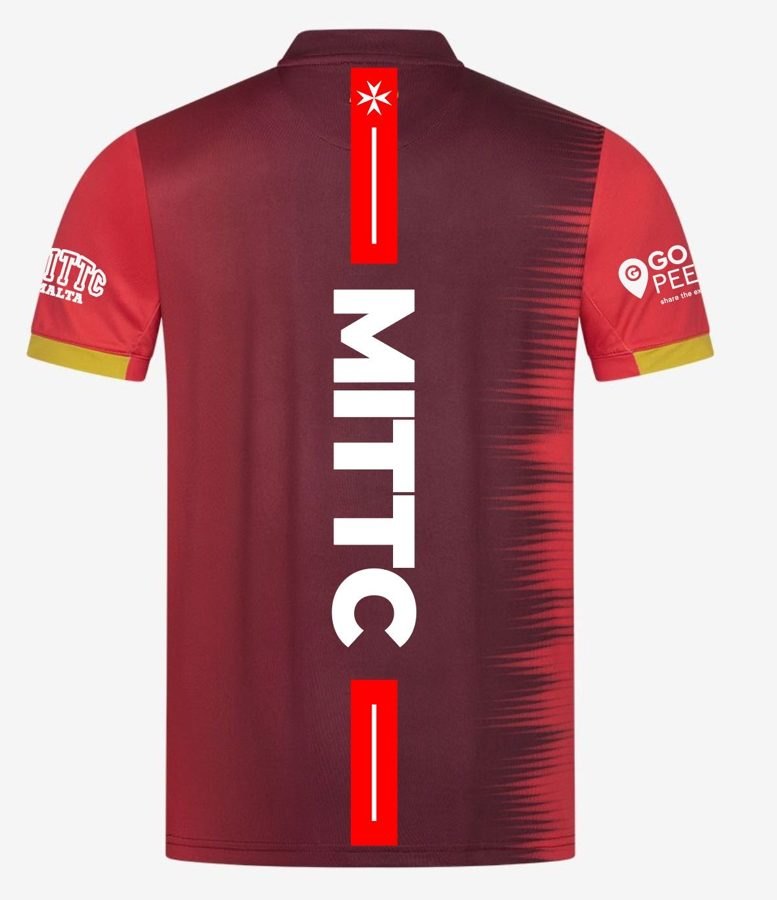 MITTC home shirt, back